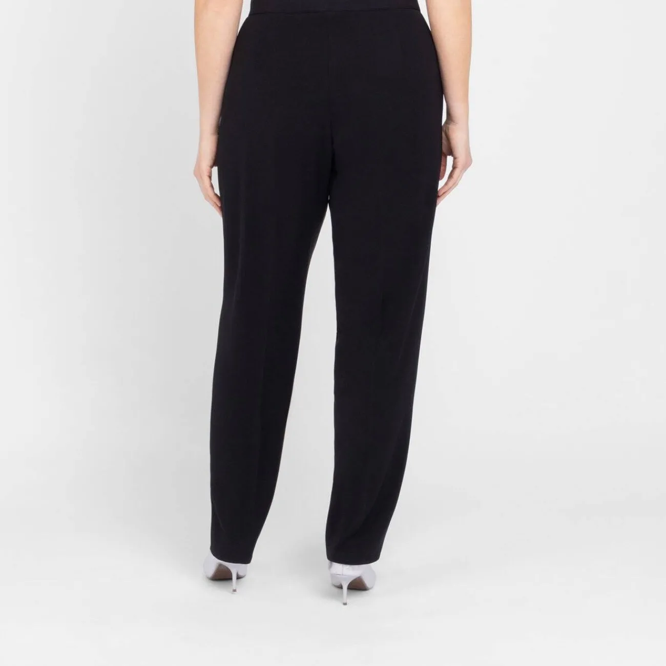 Online Luisa Viola Stretch Cady Trousers Black