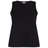New Luisa Viola Vest Top Black
