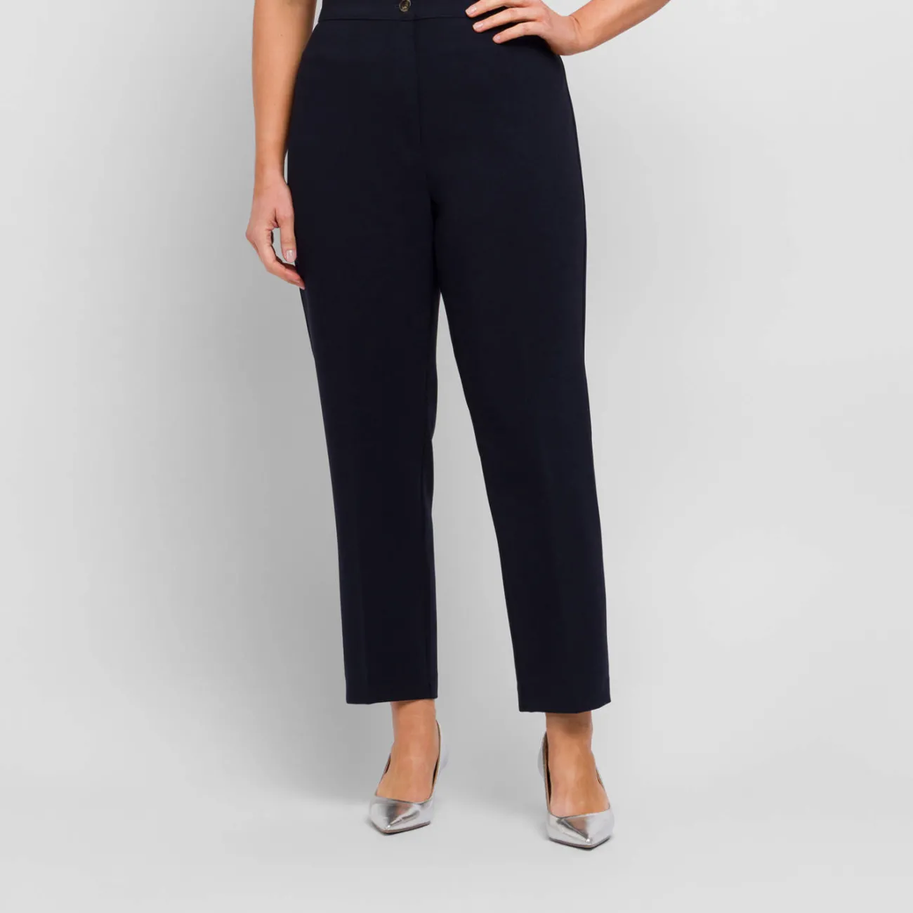 Best Marina Rinaldi Cady Trouser Slim Fit Navy