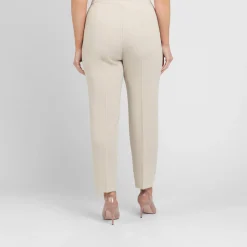 Online Marina Rinaldi Cady Trouser Slim Fit Beige