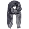 Outlet Marina Rinaldi Cashmere Blend Scarf Navy Silver