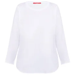 Fashion Marina Rinaldi Sport Marina Rinaldi Cotton Jersey T-Shirt White