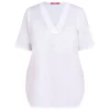 Clearance Marina Rinaldi Cotton Jersey T-Shirt White