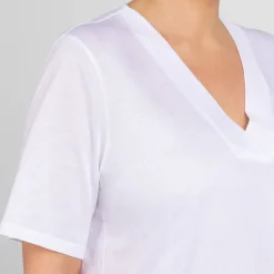 Clearance Marina Rinaldi Cotton Jersey T-Shirt White