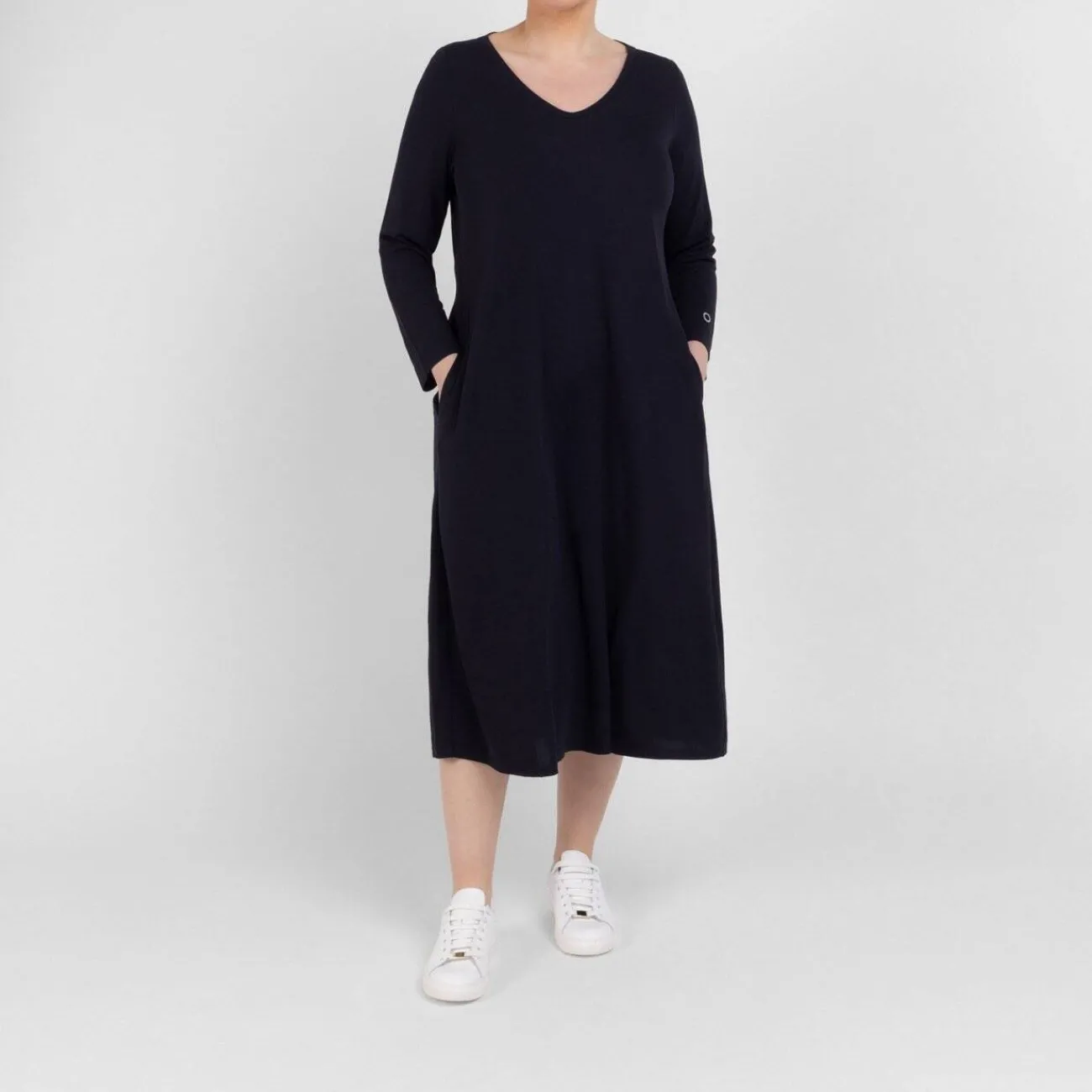 Best Marina Rinaldi Crepe Jersey Dress