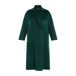 New Marina Rinaldi DOUBLE FACE WOOL COAT GREEN