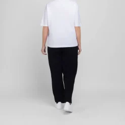 Outlet Marina Rinaldi Embroidered T-Shirt White