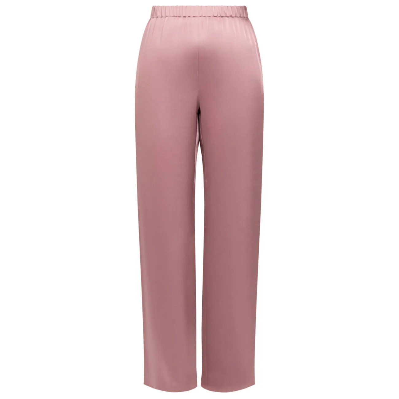 New Marina Rinaldi Elegante Marina Rinaldi Envers Satin Pull-On Trousers Pink