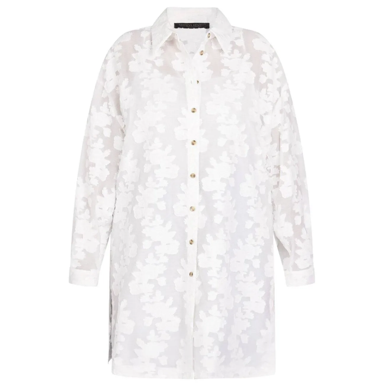 Hot Marina Rinaldi Fil Coupé Tunic Off White