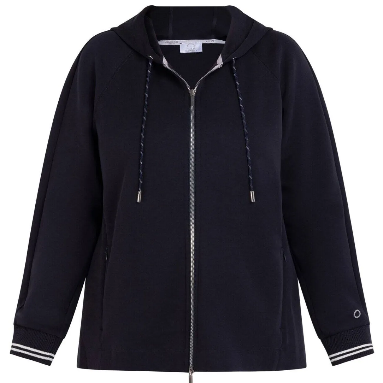 Best Marina Rinaldi Jersey Hoodie Navy