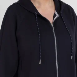 Best Marina Rinaldi Jersey Hoodie Navy