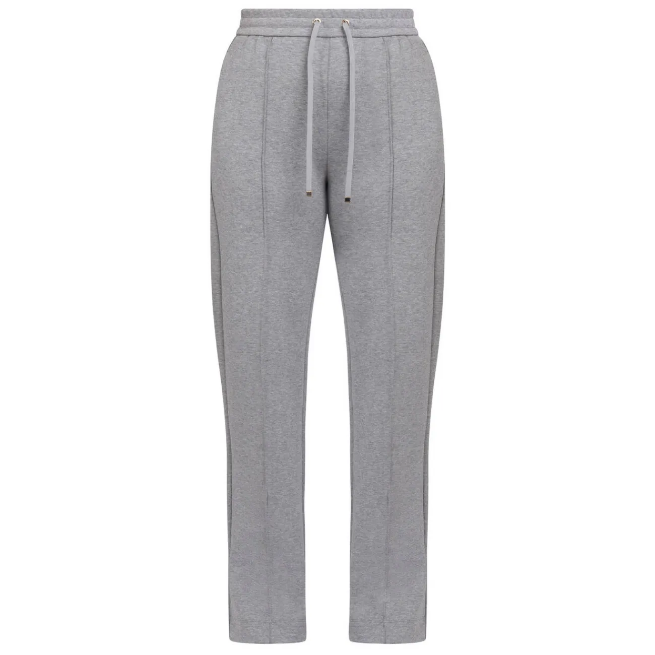 New Marina Rinaldi Jersey Trousers Marl Grey
