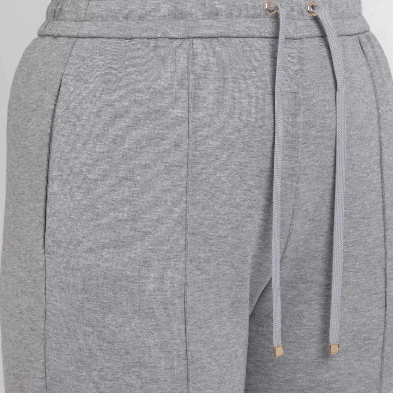 New Marina Rinaldi Jersey Trousers Marl Grey