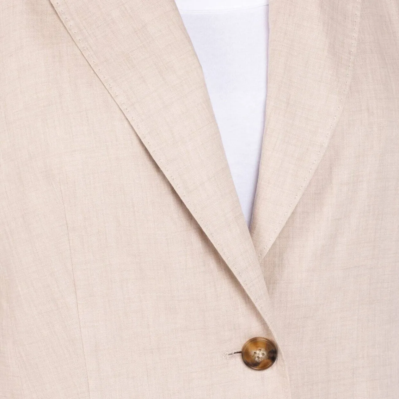 New Marina Rinaldi Linen Blazer Sand