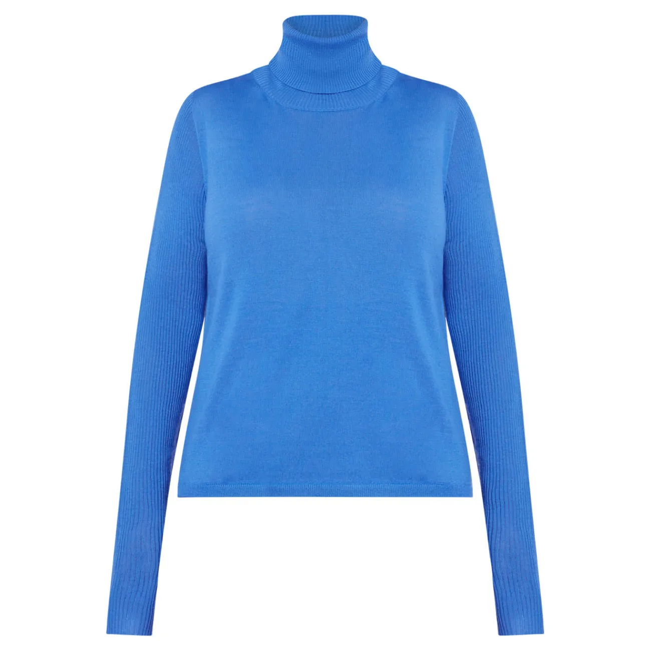 Discount Marina Rinaldi POLO NECK SWEATER COBALT