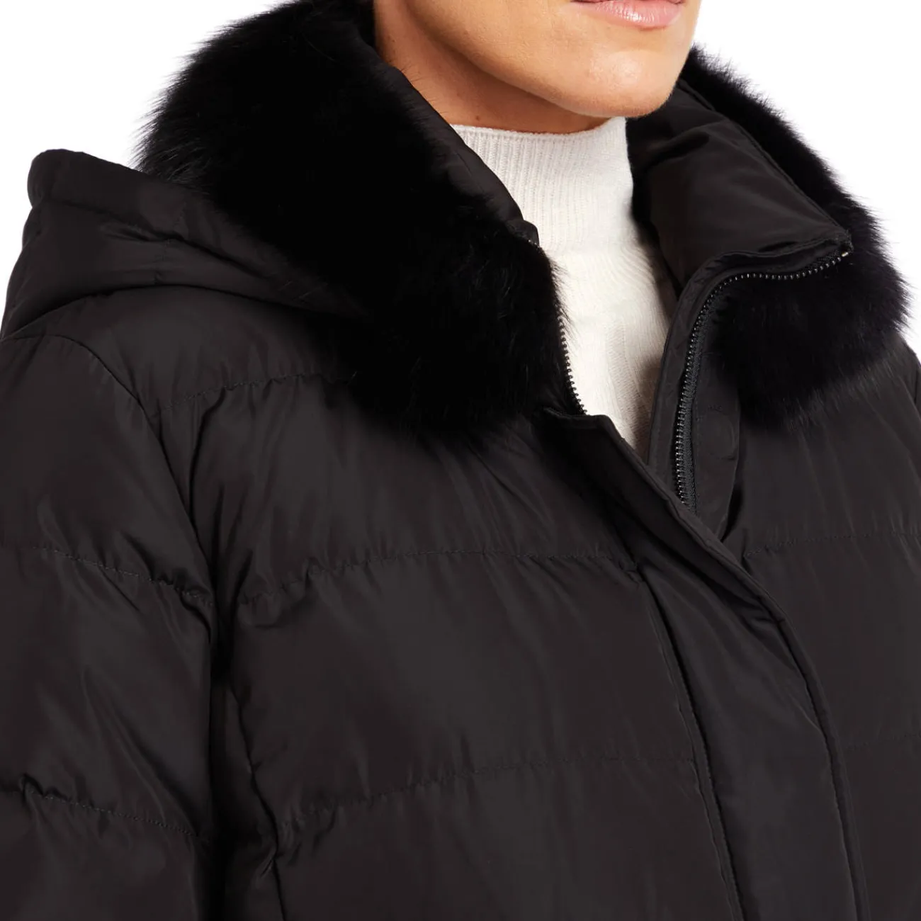 Sale Marina Rinaldi PUFFER COAT BLACK
