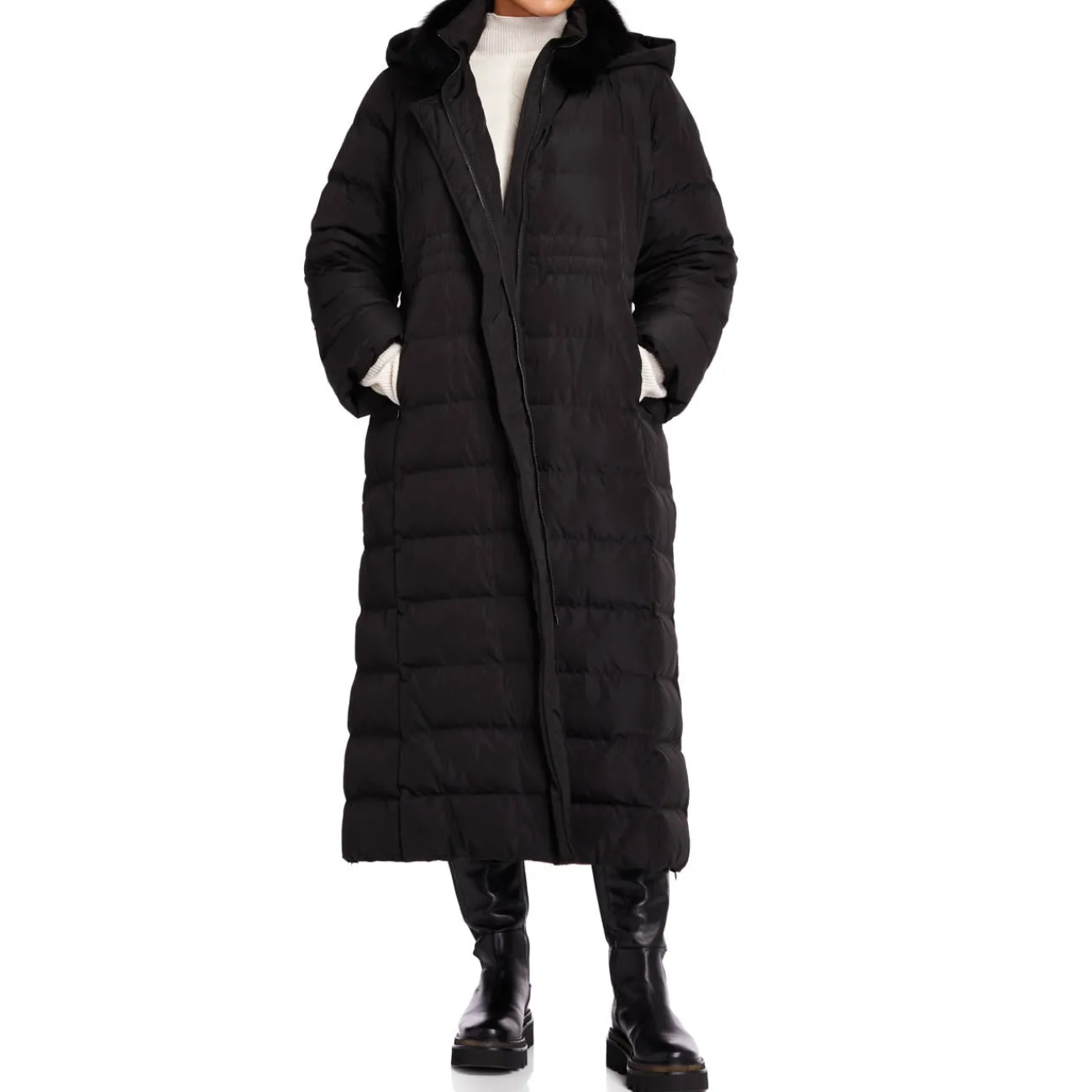 Sale Marina Rinaldi PUFFER COAT BLACK