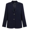 Discount Marina Rinaldi Triacetate Cady Jacket Navy