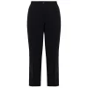 Fashion Marina Rinaldi Triacetate Trouser Slim Fit Black
