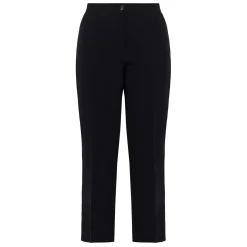 Fashion Marina Rinaldi Triacetate Trouser Slim Fit Black
