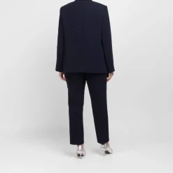 Discount Marina Rinaldi Triacetate Cady Jacket Navy