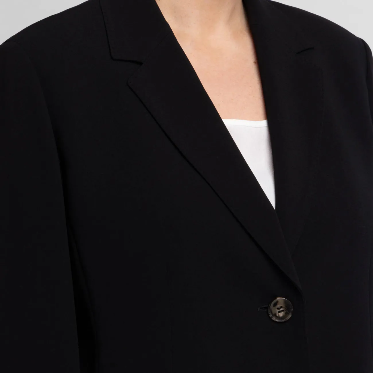 Hot Marina Rinaldi Triacetate Blazer Black