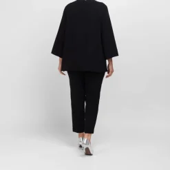 Sale Marina Rinaldi Triacetate Cady Tunic Black
