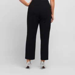 Fashion Marina Rinaldi Triacetate Trouser Slim Fit Black