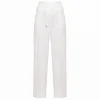 New Marina Rinaldi Sport Marina Rinaldi Viscose Twill Trousers White