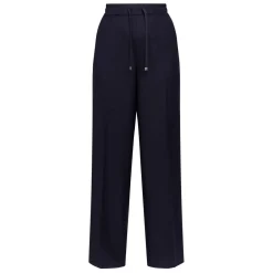 Clearance Marina Rinaldi Sport Marina Rinaldi Viscose Twill Trousers Navy
