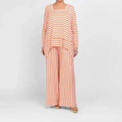New Godske Noen Asymmetric Hem Tunic Coral