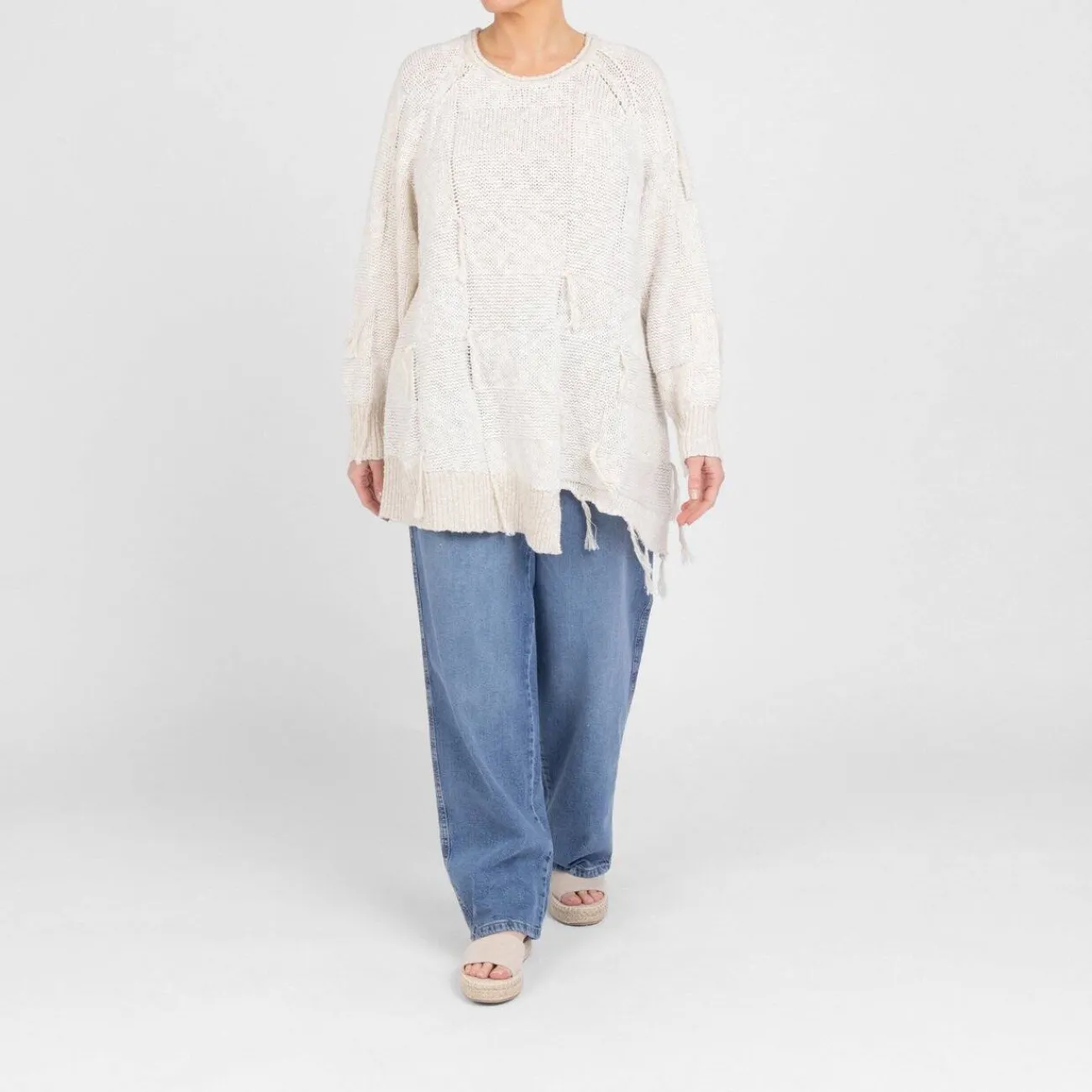 Online Godske Noen Cotton Sweater Cream