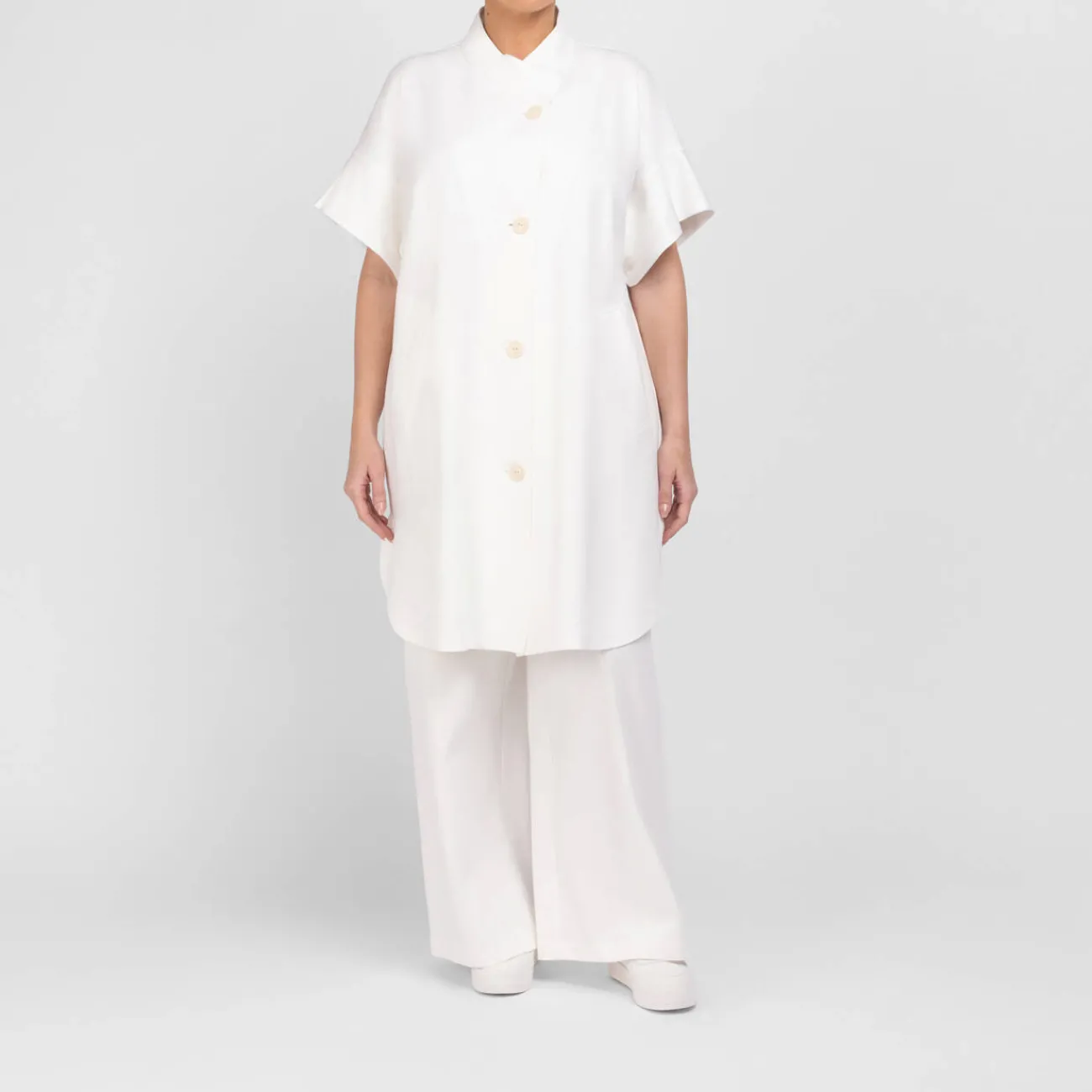 Sale Godske Noen Jersey Flared Trousers White