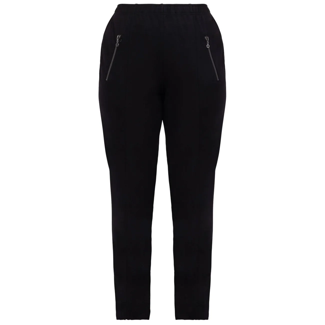 Best Godske Noen Jersey Narrow Leg Trousers With Zip Pockets Black