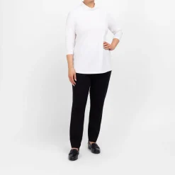Best Godske Noen Jersey Narrow Leg Trousers With Zip Pockets Black