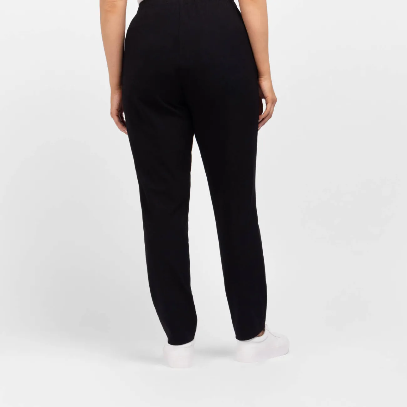 Best Godske Noen Jersey Narrow Leg Trousers With Zip Pockets Black