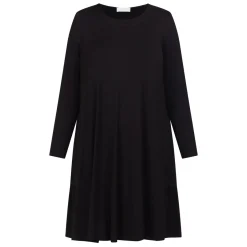 Outlet Godske Noen Jersey Tiered Dress Black