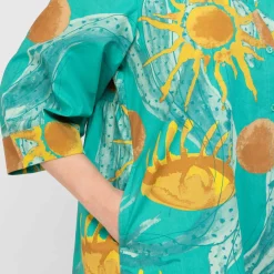Clearance Godske Noen Poplin Shirt Green