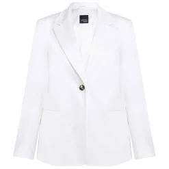 Discount Persona by Marina Rinaldi Milano Jersey Jacket White