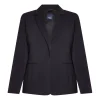 Online Persona Elegante Persona by Marina Rinaldi Stretch Cady Blazer Navy