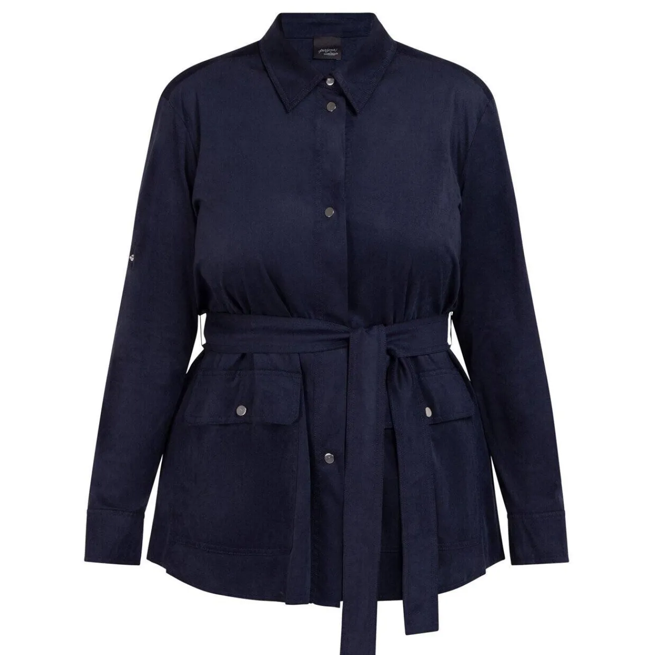 Outlet Persona by Marina Rinaldi Saharan Jacket Navy