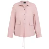 Online Persona by Marina Rinaldi Jersey Sweatshirt Style Tunic Pink