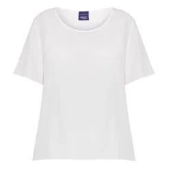 Sale Persona by Marina Rinaldi SILK ACETATE TOP WHITE