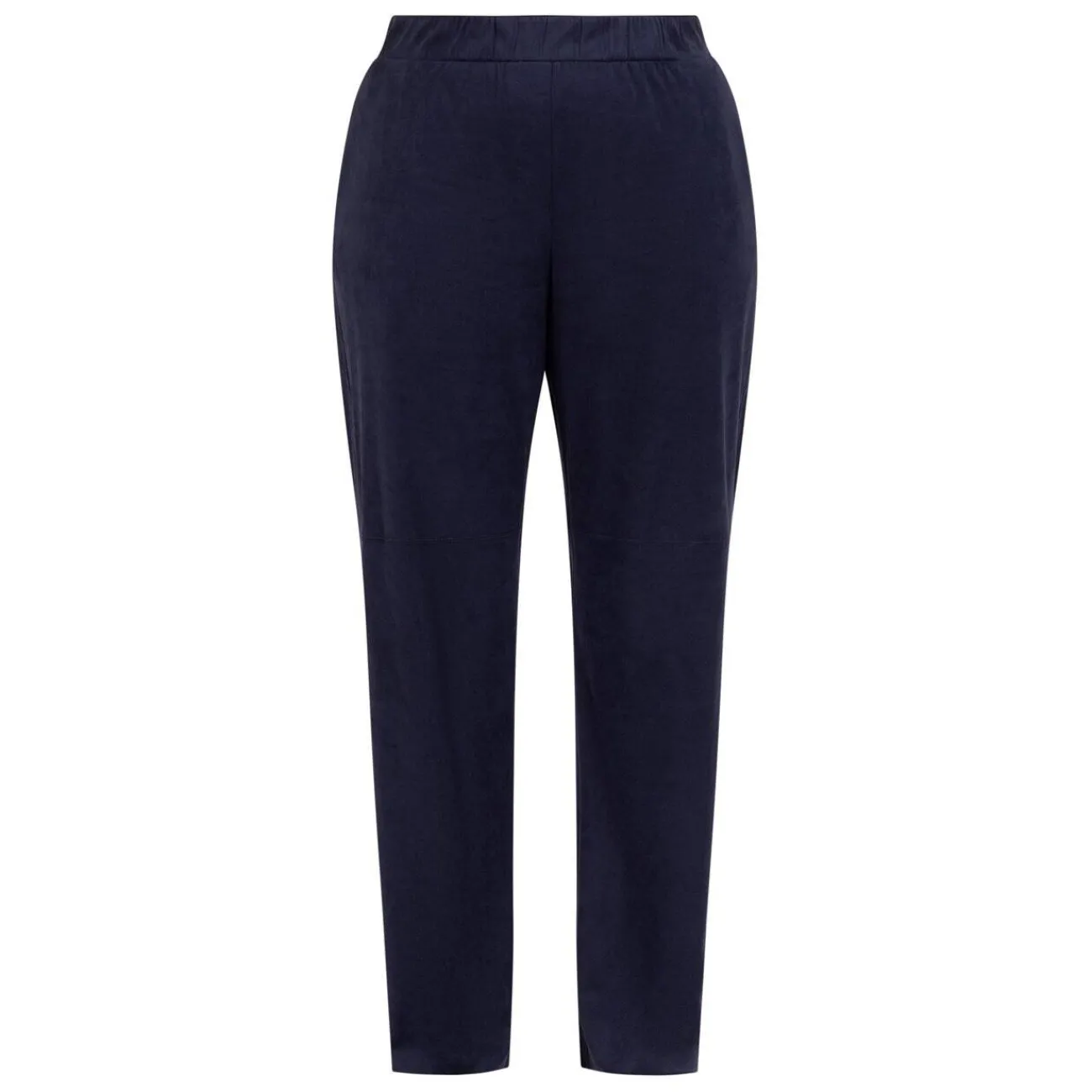 Online Persona by Marina Rinaldi Suedette Trousers Navy