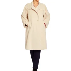 Sale Persona by Marina Rinaldi Coat Cream