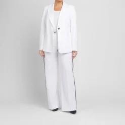 Discount Persona by Marina Rinaldi Milano Jersey Jacket White