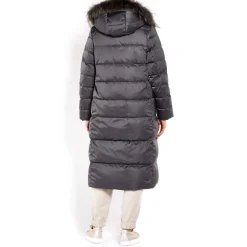 Discount Persona by Marina Rinaldi PUFFER COAT SLATE