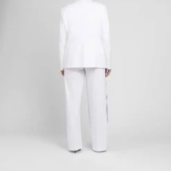 Discount Persona by Marina Rinaldi Milano Jersey Jacket White
