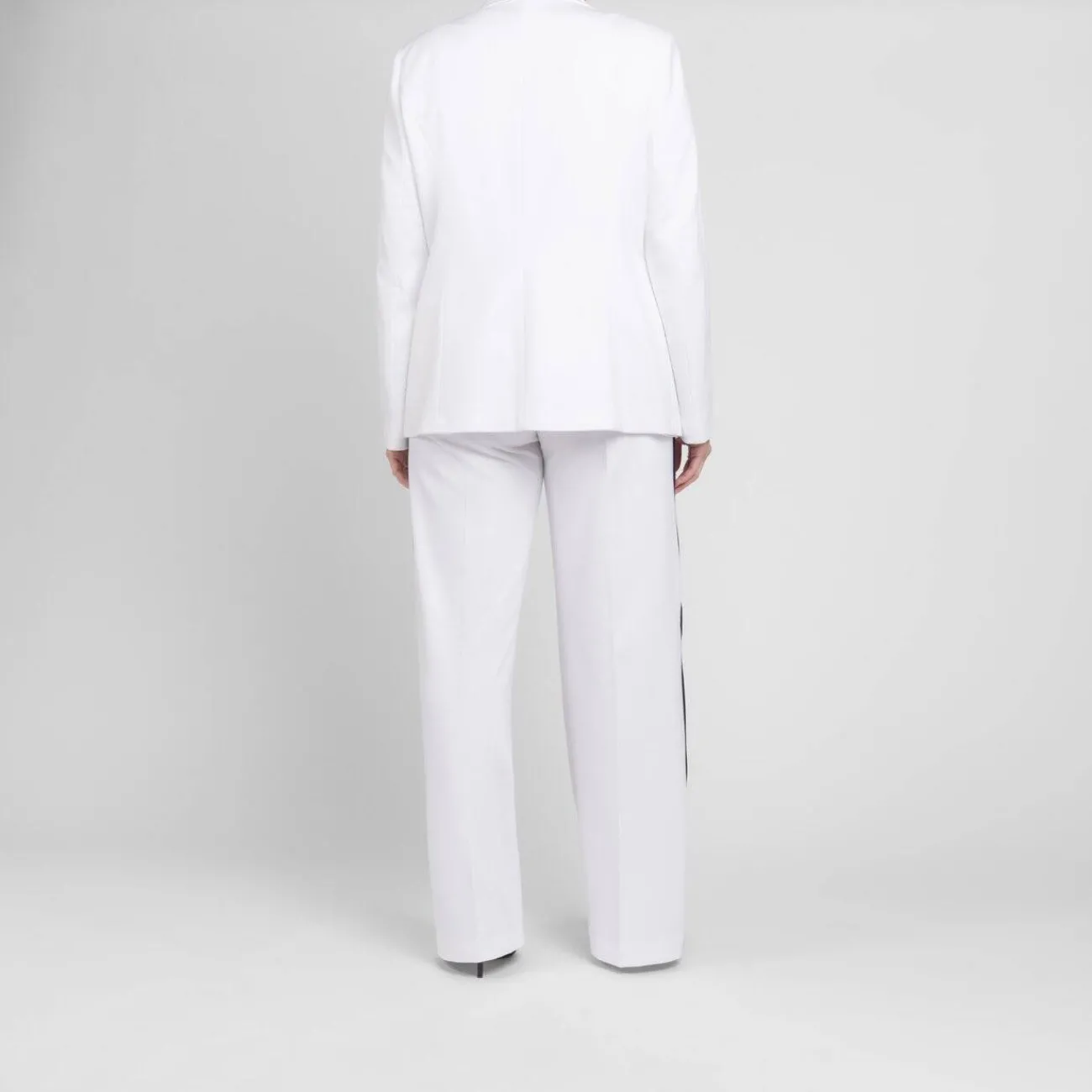Discount Persona by Marina Rinaldi Milano Jersey Jacket White