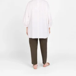 Outlet Persona by Marina Rinaldi Cotton Linen Tunic Sand